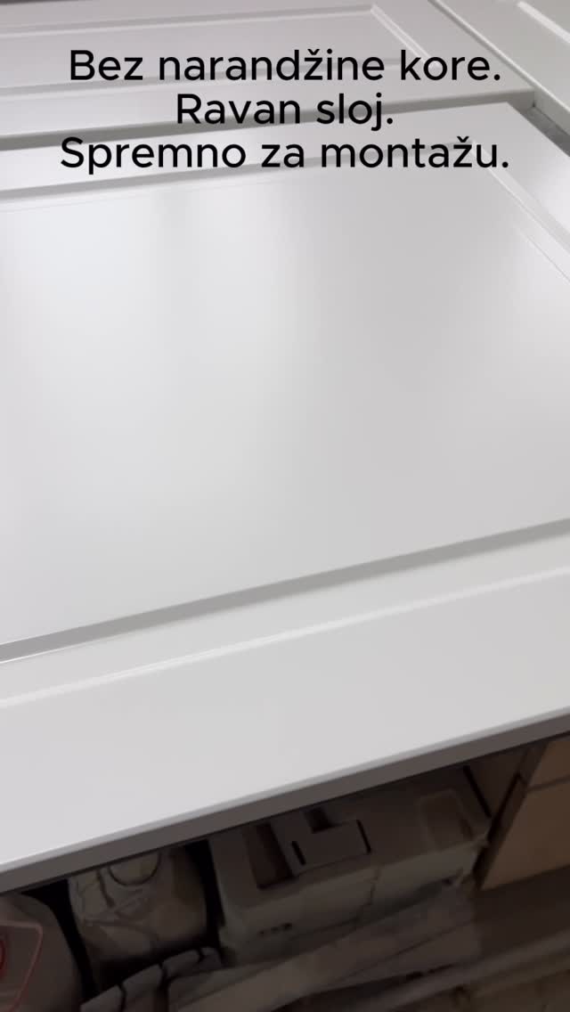 MDF frontovi polumat završnica