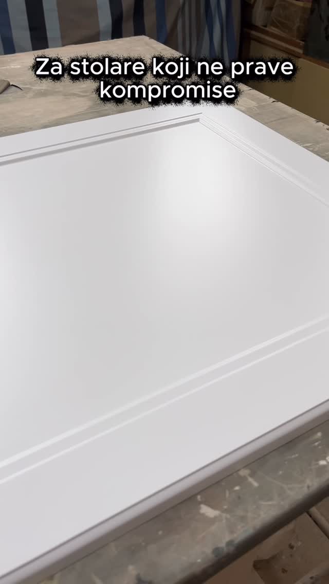 Završna obrada MDF polumat