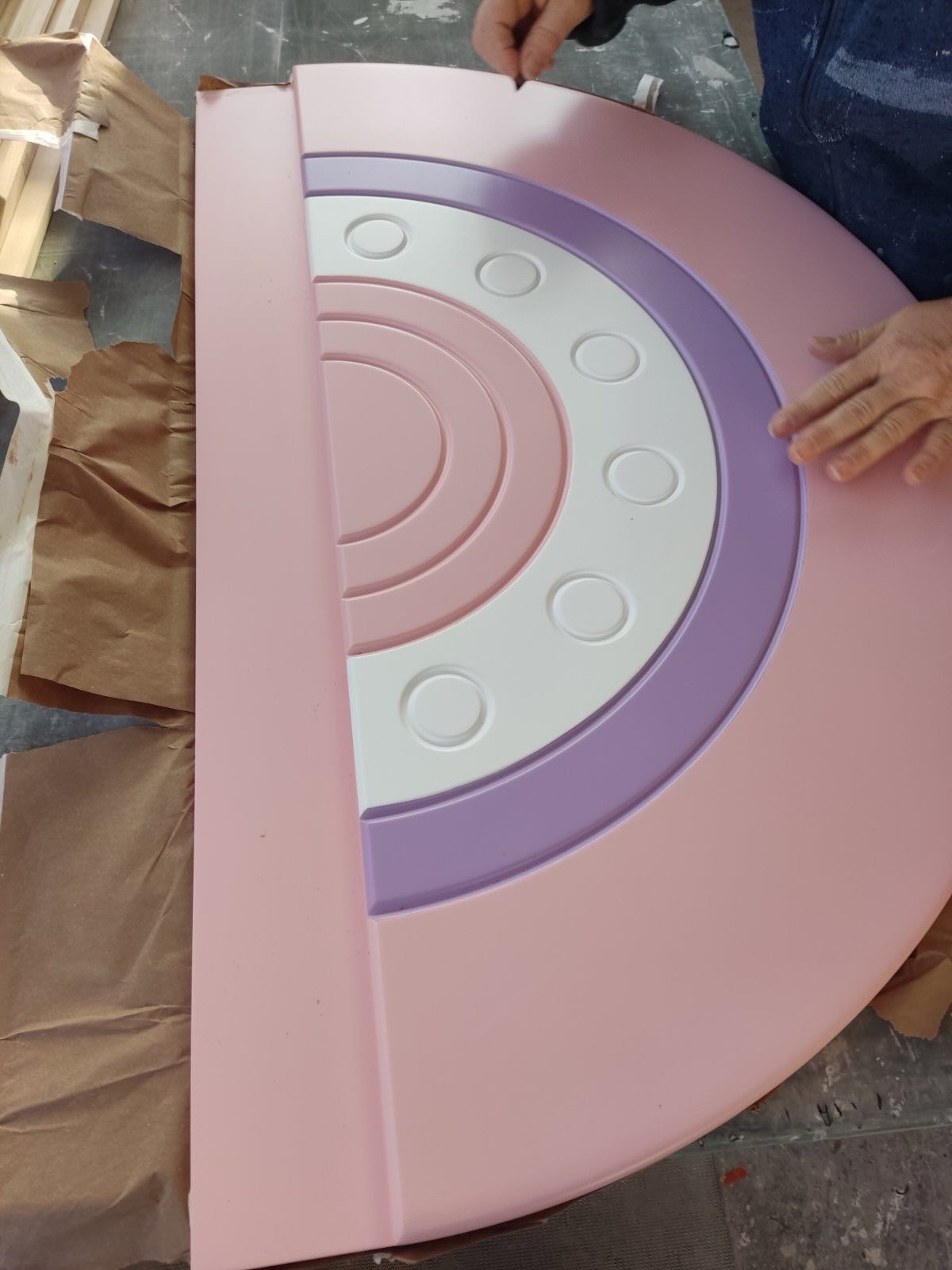 Šareni MDF elementi